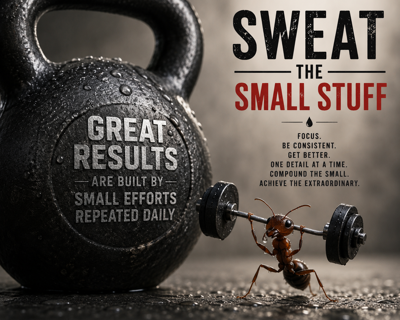 Sweat the Small Stuff